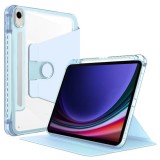 Husa pentru Samsung Galaxy Tab S9 / S9 FE - Techsuit Crystal Vision - Bleu