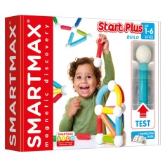 Set de constructie - SmartMax Set educativ Start+ (30 piese) cu fereastra de test