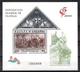Spania 1992 - Expozitia Internationala Filatelica GRANADA &#039;92, Bloc, MNH, Nestampilat