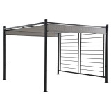 Elis foișor de grădină cu spalier lateral 3x3 m