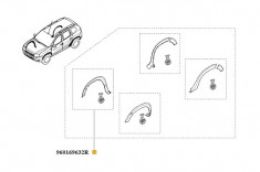 Kit Protectii Aripi Fata Dreaptaeap Renault 960169632R foto