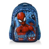 Cumpara ieftin Ghiozdan cu 3 compartimente, Spiderman, Albastru