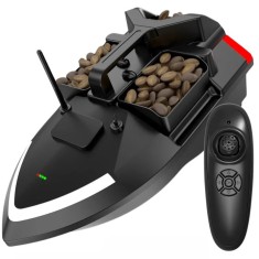 Barca Plantat Nada iUni V801, 3 cuve, 2kg, 500m, 5200mAh, 10km/h, Telecomanda 2.4GHz