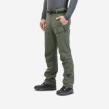 Pantalon Iarnă Călduros Hidrofob Drumeție pe zăpadă SH500 Mountain Maro Bărbați, Quechua