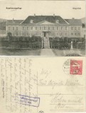 CP1944N Sepsiszentgy&ouml;rgy Megyeh&aacute;z, Benkő M&oacute;r kiad&aacute;sa, ștampilă K uK Milit&auml;rzensur Kolozsv&aacute;r, 1917, carte poștală, Sf&acirc;ntu Gheorghe