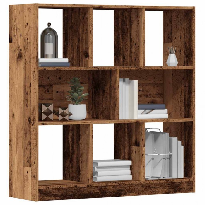 vidaXL Dulap cu cărți lemn vechi 97,5x29,5x100 cm din lemn prelucrat 855788