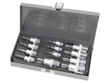 Set chei tubulare Torx PROLINE, o&Aring;&pound;el crom-vanadium, 12 buc.