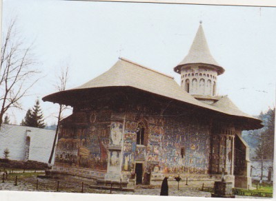 bnk cp Manastirea Voronet - Vedere - necirculata foto