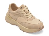 Cumpara ieftin Pantofi sport PASS COLLECTION bej, M960012, din material textil