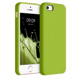 Husa pentru iPhone 5 / iPhone 5s / iPhone SE, Silicon, Verde, 42766.220, Carcasa, Kwmobile