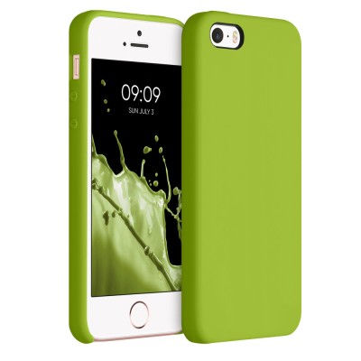 Husa pentru iPhone 5 / iPhone 5s / iPhone SE, Silicon, Verde, 42766.220 foto