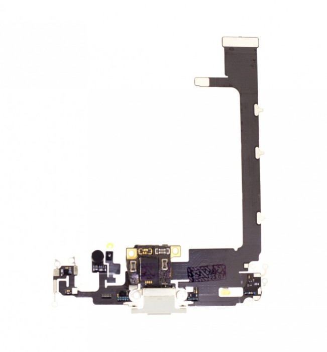 Flex incarcare iPhone 11 Pro Max, Alb