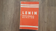 Marx - Engels - Marxism, Ed. A III-a - V.I.Lenin, 1958 foto
