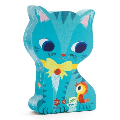 Puzzle Pisici jucause, Djeco foto