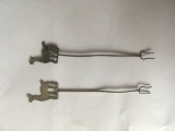 Cumpara ieftin 2 furculite miniatura lama / alpaca Peru, 8,5 cm