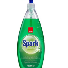 Detergent vase cu pompita Sano Spark Castravete,700 ml