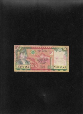 Nepal 50 rupii rupees 2005 comemorativa foto