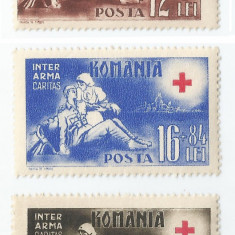 Romania, LP 151/1943, Crucea Rosie, MNH