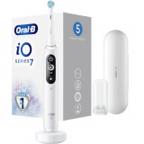 Periuta de dinti electrica Oral-B iO7, Tehnologie Magnetica si Micro-Vibratii, Display LED, Timer vizibil, 5 moduri, 1 capat, Suport rezerve, Trusa de