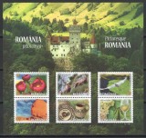 Romania 2023 Mi 8237/42 bl 968 MNH - Romania pitoreasca