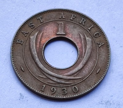 78. Moneda Africa de Est 1 cent 1930 foto