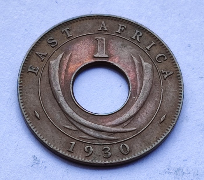 78. Moneda Africa de Est 1 cent 1930