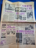 Ziarul magazin 24 octombrie 1964 - interviu costache antoniu,articol orasul arad,piata dorobantilor bucuresti