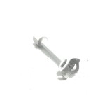 Picior mixer alb MOULINEX MS-651943 original pentru robot de bucătărie
