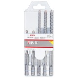 Bosch Plus-5X - Set burghie SDS-Plus 5-10 mm 5 bucati beton armat