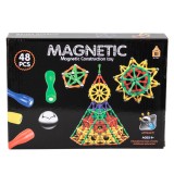 Joc de constructie, Magnetic, 48 Piese