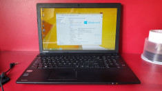 Laptop Toshiba 15.6 Led amd dual core 4 gb 250 gb PRET BUN ! foto