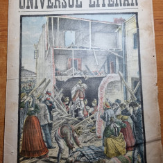 universul literar 20 august 1901- catastrofa din calea dudesti,moda, igiena