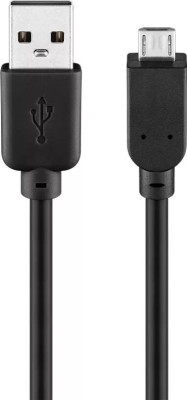 Cablu USB A tata la micro USB 60cm Goobay foto