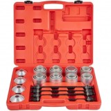 Set 28 mansoane pentru extragere si presare bucse si rulmenti, Otel, cutie transport, Oem