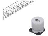 Condensator Electrolitic SMD 680uF 50V 16mm