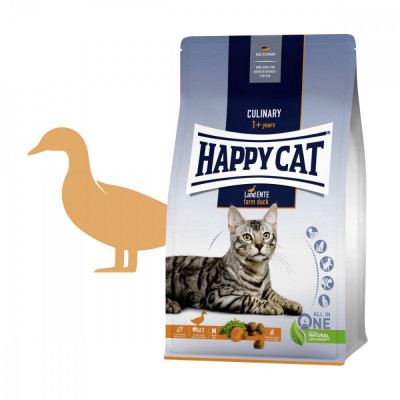 Happy Cat Culinary Land-Ente / rață 4 kg foto