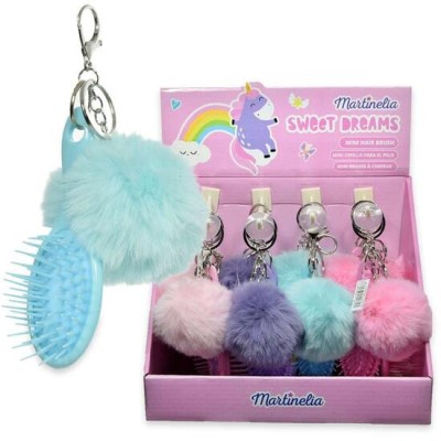 Set 12 bucati perii par Pompom Martinelia 3021w foto