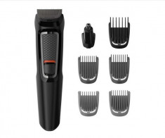 Masina de tuns Philips MG3720/15 Multigroom Series 3000 7 in 1 Negru foto