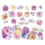 Cumpara ieftin Tatuaj Unghii LUXORISE Magic Flower, BN-2069, LUXORISE Nail Art