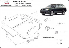 Scut metalic pentru cutie de viteze - automata Audi Allroad C5 2000-2005 foto