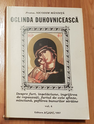 Oglinda duhovniceasca de Nicodim Mandita (Vol. 4) foto