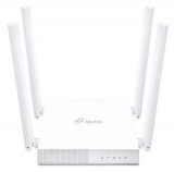 Router Wireless TP-Link Archer C24, Dual Band, 750 Mbps, 4 Antene externe (Alb)