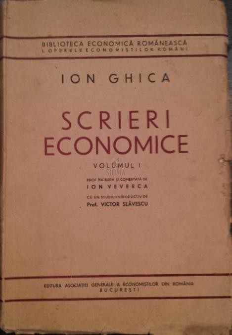 SCRIERI ECONOMICE vol I-II