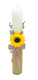 Lumanare Nunta si Botez EVENTISSIMI -Traditionala, 40 cm, Eventissimi&reg;