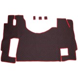 Cumpara ieftin Set covorase piele ecologica truck umbrella pentru mercedes actros euro 5 1844 mp2 mp3 mp4negru