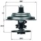 MAHLE TX 23 83D termostat,lichid racire