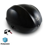 Cutie bagaj originala Vespa Sprint (14-) 50-125-150cc &ndash; culoare: negru (black &ndash; Vulcano 98/A) &ndash; 32 Litri