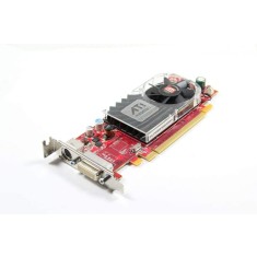 Placa video PC Ati Radeon HD3450 Pci Express X16 256MB GDDR3 SDRAM TV-OUT DMS-59 DP/N DELL Y103D Low Profile