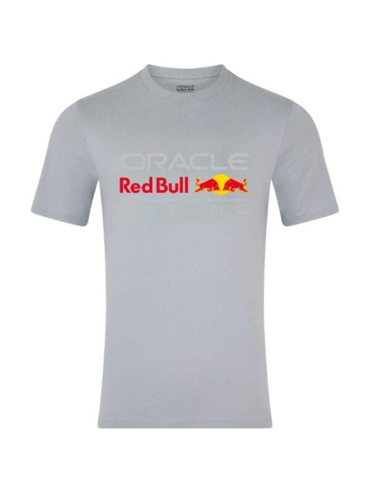 Red Bull Racing tricou de bărbați Core logo grey F1 Team 2025 - M