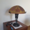 Lampa ornamentala tip Galle, hand made, model cu scarabei, semnata, nefolosita